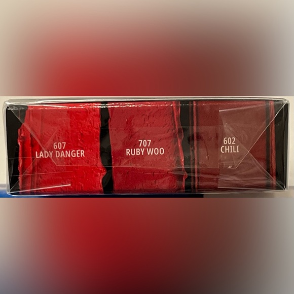 M•A•C Departure Travel Exclusive Dangerous Reds Lipstick Trio💋 - Picture 3 of 4